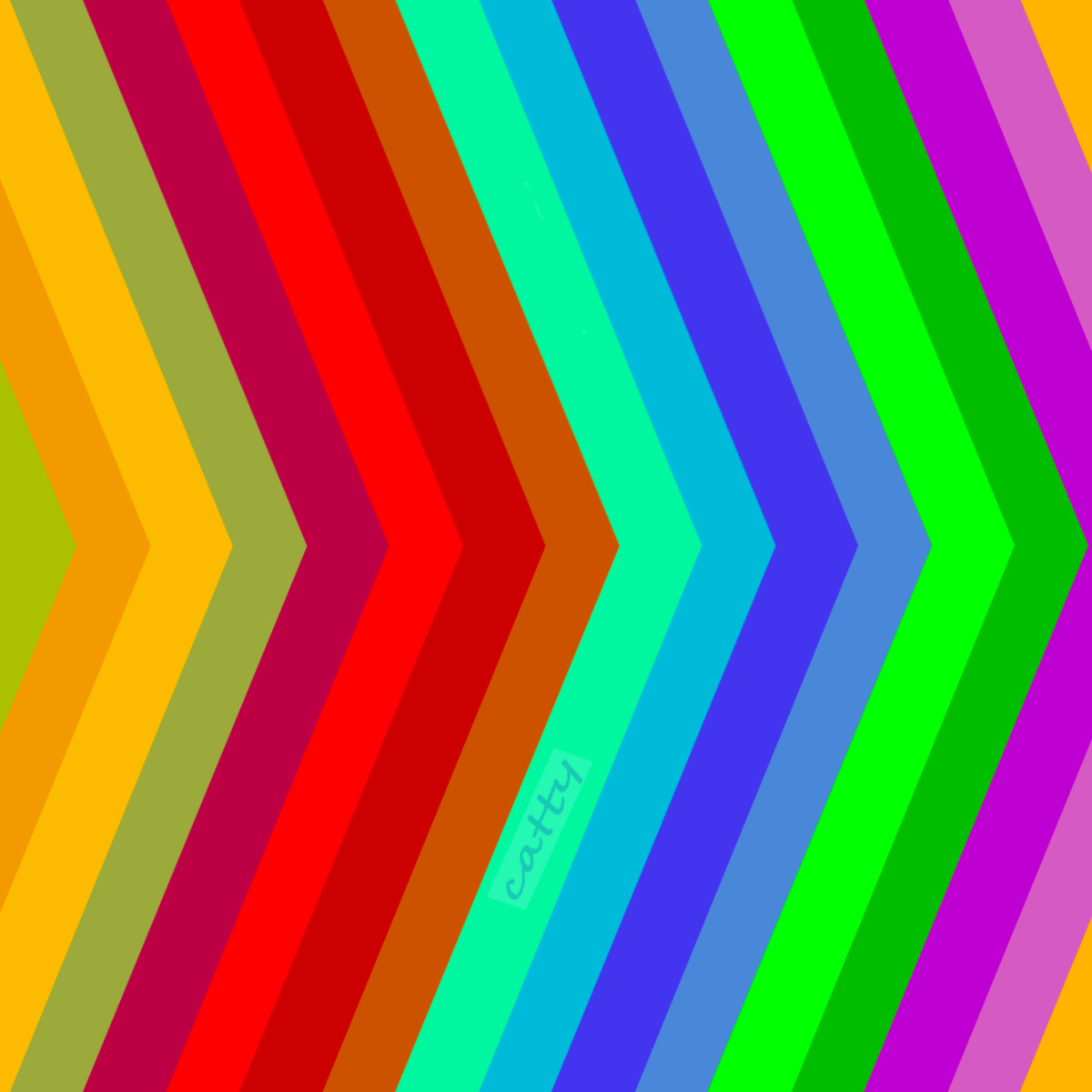 Colorful Chevron Stripes