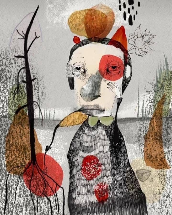 Surreal Figure Portrait