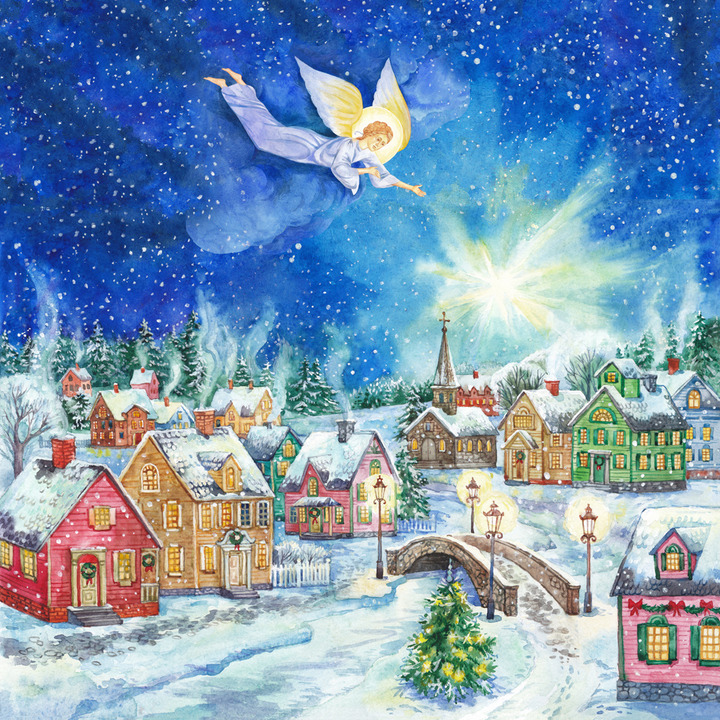 Christmas Angel Village