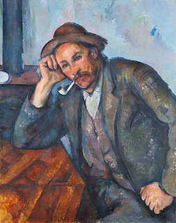 Paul Cézanne Smoker Portrait