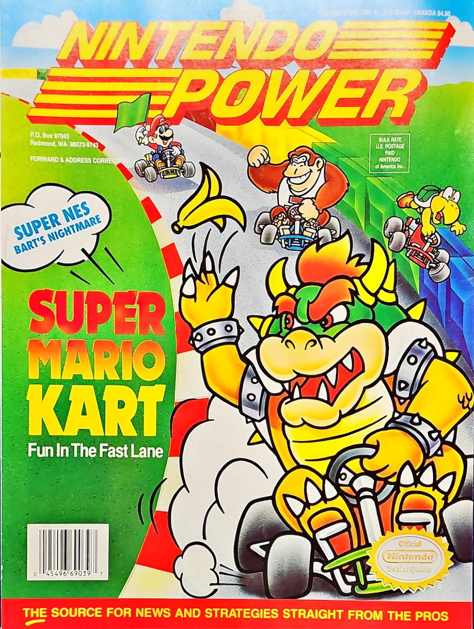 Nintendo Power Super Mario Kart