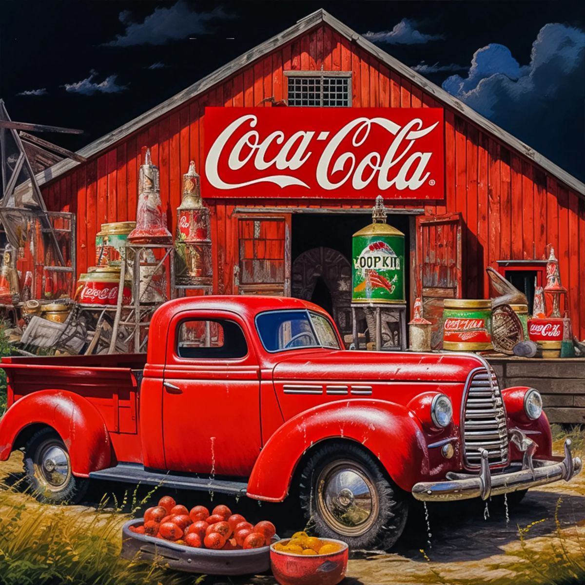Vintage Coca-Cola Truck