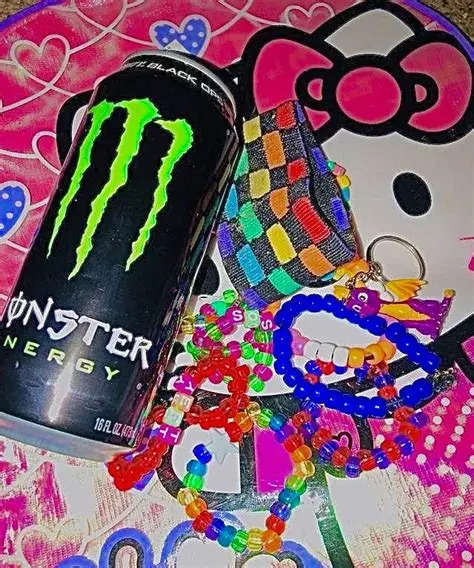 Monster Energy Can and Kandi