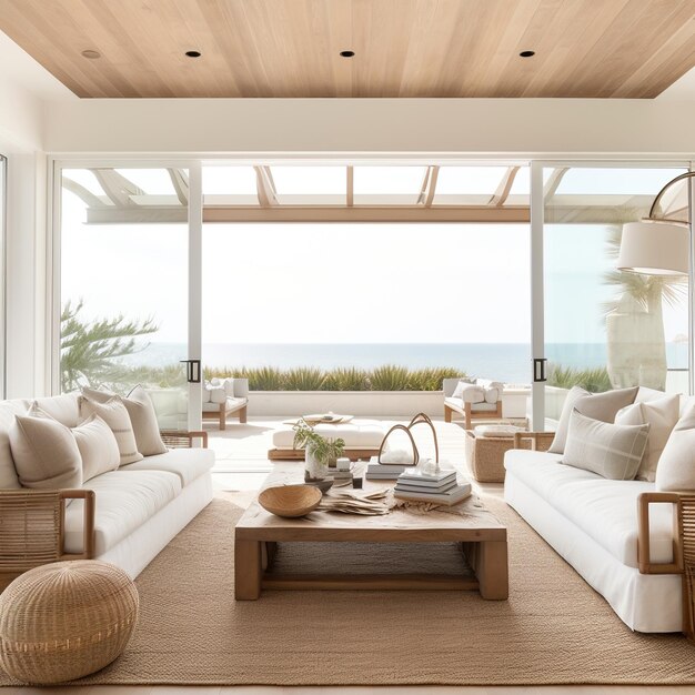 Living Room Ocean View