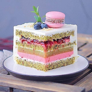 Layered Cake Slice