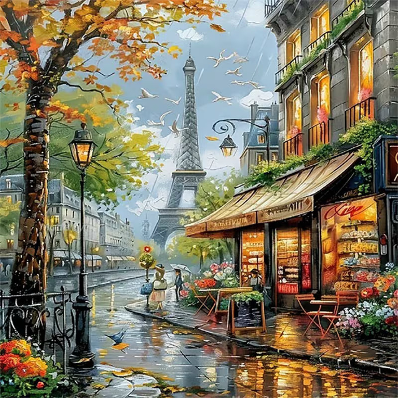 Paris Street Scene