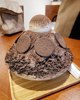 Oreo Bingsu Shaved Ice