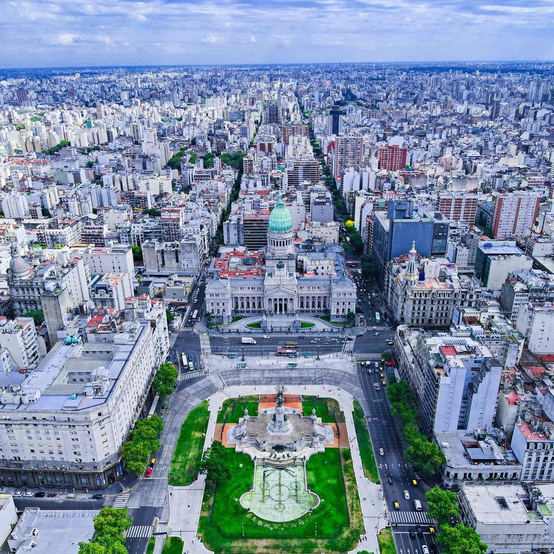 Buenos Aires Aerial View