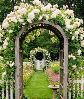 Rose Garden Archway