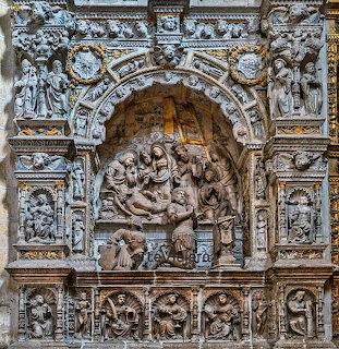 Ornate Stone Relief