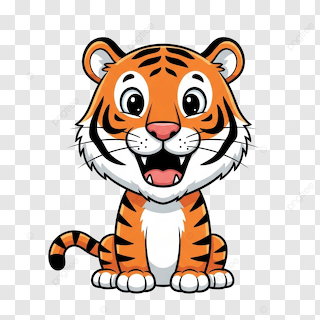 Cartoon Tiger Cub