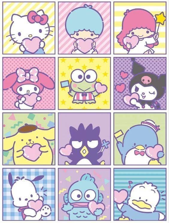 Sanrio Characters Grid