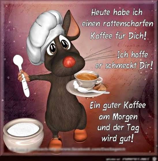 Cartoon Rat Coffee