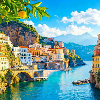 Amalfi Coast Village