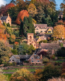 Snowshill Cotswolds Village Autumn