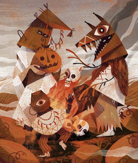 Halloween Monsters Illustration