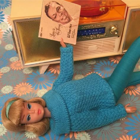 Vintage Doll Record Player