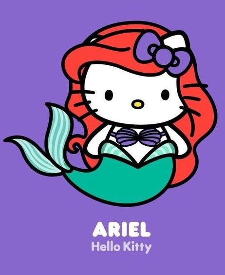 Ariel Hello Kitty Mermaid