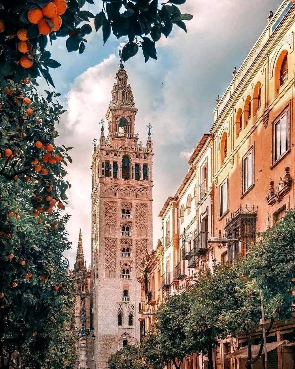 Giralda Tower Seville Street