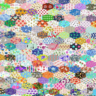 Colorful Patchwork Quilt Pattern