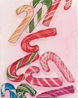Pink Candy Canes