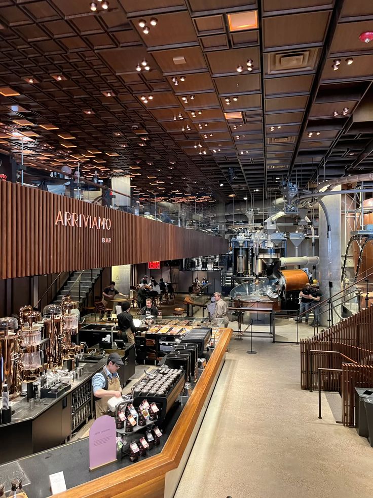 Starbucks Reserve Interior