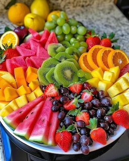 Colorful Fruit Platter
