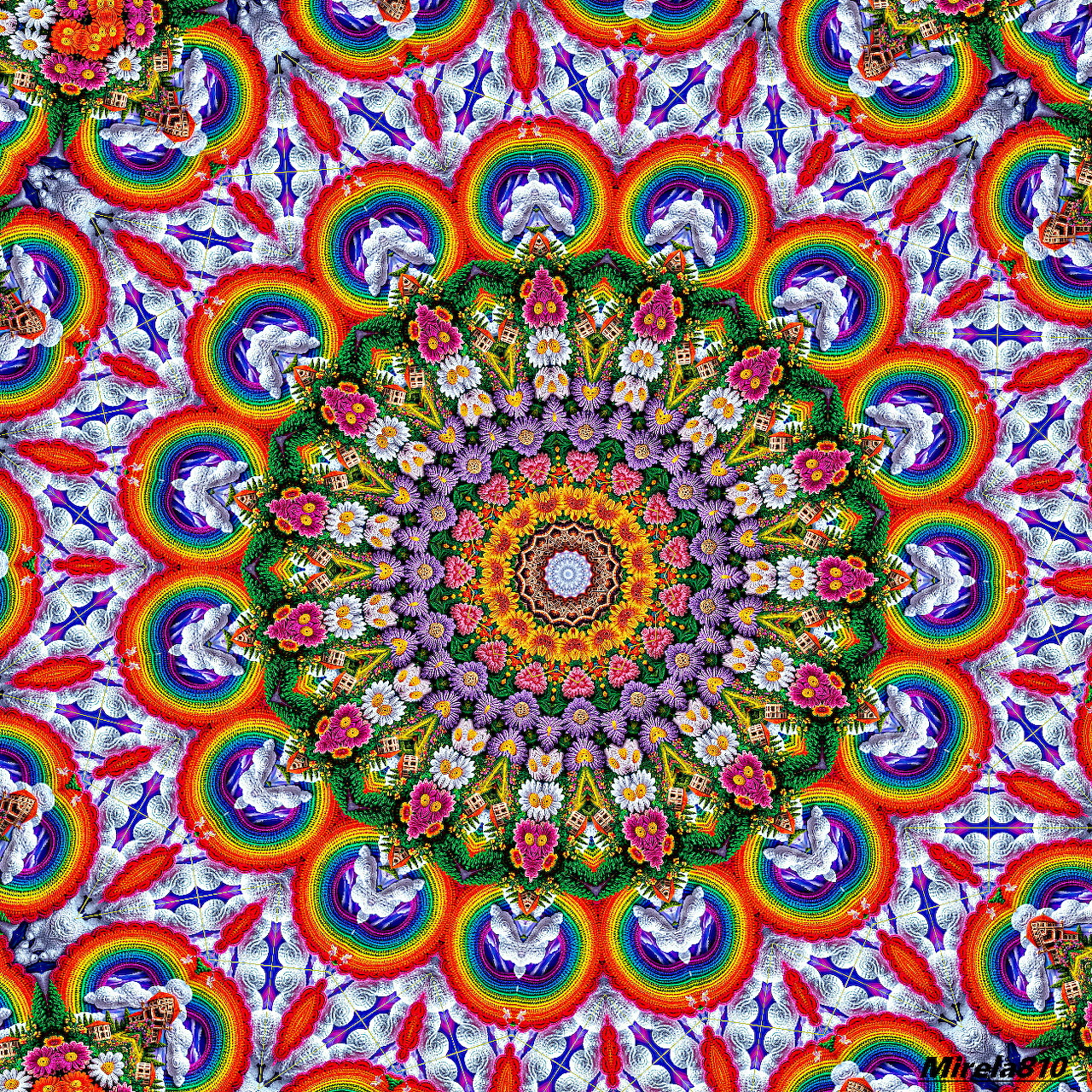Rainbow Mandala