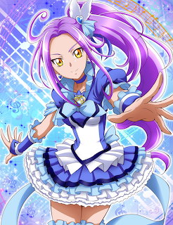 Purple Hair Anime Girl