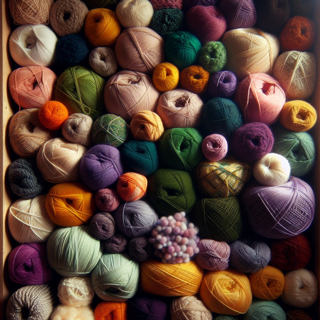 Colorful Yarn Balls