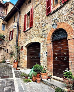 Italian Stone Village Street