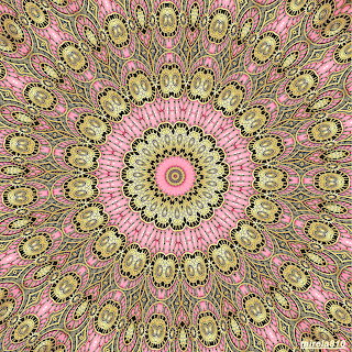 Pink Gold Mandala