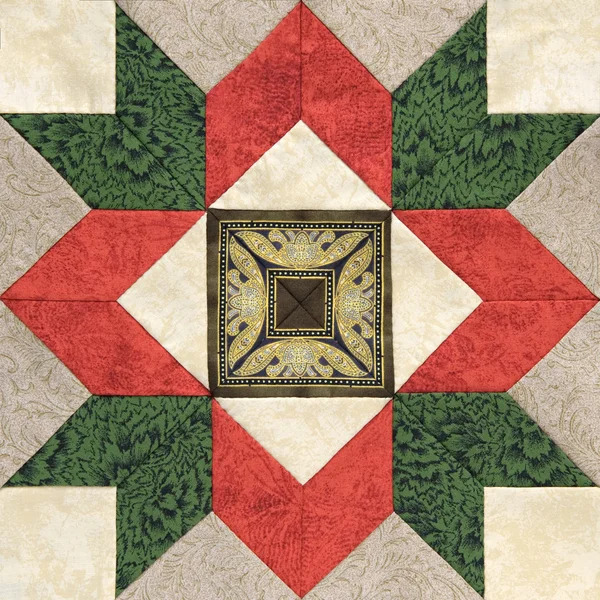 Christmas Star Quilt Block