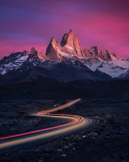 Mountain at Dusk