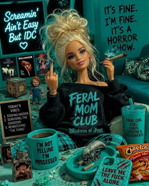 Feral Mom Club Barbie