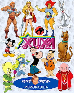 Xuxa Cartoon Collage