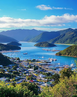 Picton Harbor New Zealand