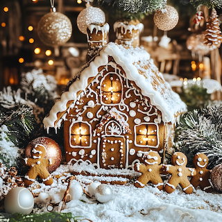 Gingerbread House Christmas