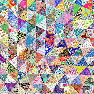 Vibrant Patchwork Quilt