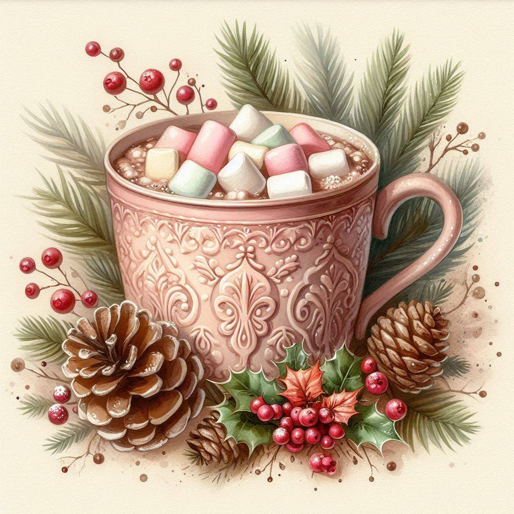 Hot Chocolate Christmas Mug
