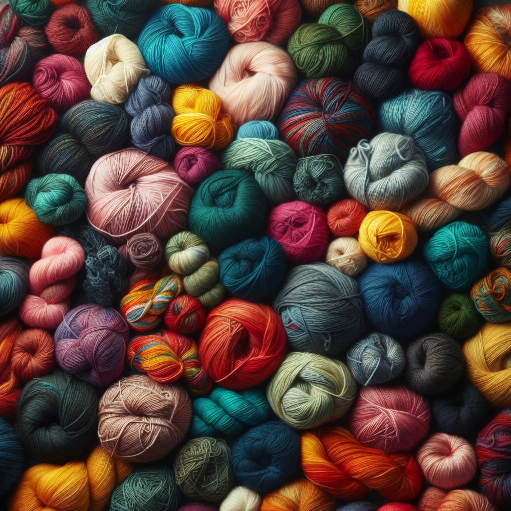 Colorful Yarn Balls