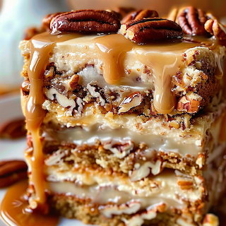 Pecan Caramel Cake