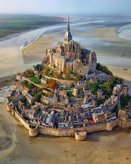 Mont Saint-Michel in Normandy
