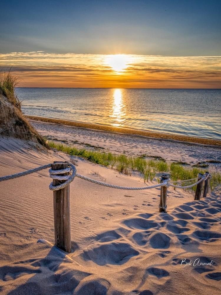 Beach Sunset Dunes