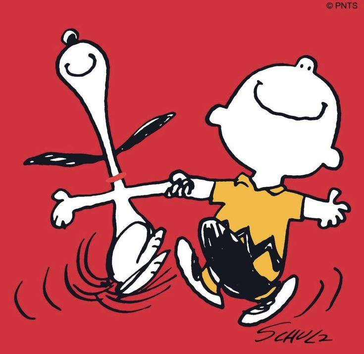 Snoopy and Charlie Brown Dancing