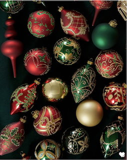 Christmas Ornaments Display