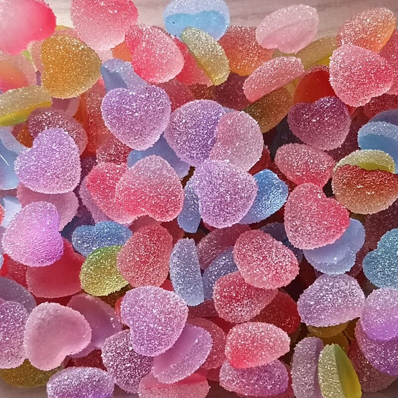 Sugar Coated Heart Candies