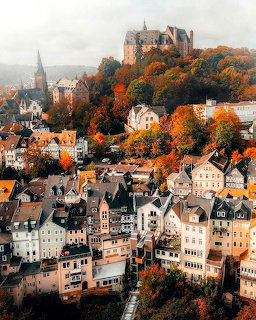 Marburg Castle Autumn