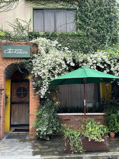 Ivy Covered Cafe