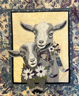 Just Kidding Goat Quilt